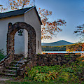 St Francis Chapel Mountain Scene - Marlborough NH