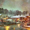 Spring snow in Peterborough NH